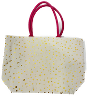 Guess and Company - Printed Gold Foil Nutcracker Tote Bag Tote Bag   