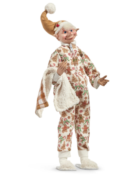 RAZ - 16" GINGERBREAD DREAMS ELF    