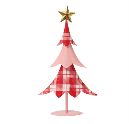 Pink and Red Christmas Tree