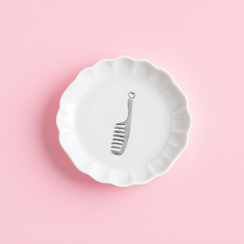 Hairdresser Pendant Charms, Cute Miniature Salon Tools Jewelry, Perfect Gift for Stylists and Beauty Lovers Hairdresser Charms Big Comb