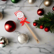 Guess and Company - Merry Christmas Red Stripe Silicone Spatula Kitchen Ware