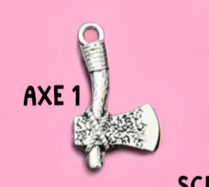 Mini Tool Pendant Charms, Ideal Crafting Jewelry for Tool Lovers Gift Tool Charms Axe 1