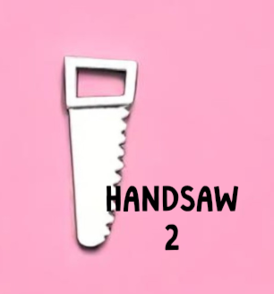 Mini Tool Pendant Charms, Ideal Crafting Jewelry for Tool Lovers Gift Tool Charms Handsaw 2