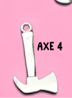Mini Tool Pendant Charms, Ideal Crafting Jewelry for Tool Lovers Gift Tool Charms Axe 4