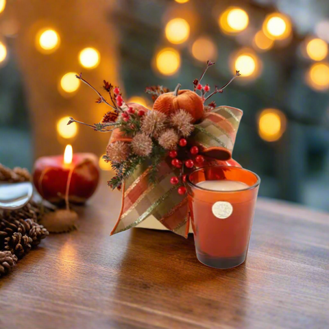 Heirloom Pumpkin 14 oz. Gift Box Candle 2024 - LUX Candle Holder