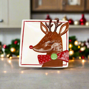 Guess and Company - Reindeer Square Plate