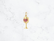 Wedding Charms, Elegant Wedding Ring & Wine Glass Add-Ons, Perfect for Bracelet or Necklace, Dreamy Bride Gift wedding charm Wine Glass