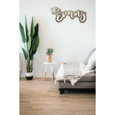 Custom Name Signs Wall Decor   