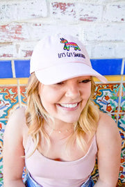 It's My Final Fiesta | Let's Get Smashed - Embroidered Bachelorette Party Dad Hats Bachelor embroidered ballcap