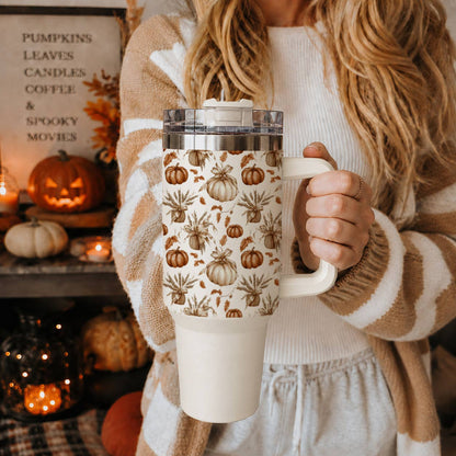 Rustic Pumpkin Fall Tumblers 40oz
