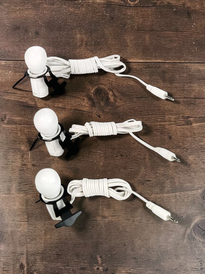 Additional Building Light Cords, Set of 3 (for 53500 only) 3.5V bulbs - Nifty Decor & More