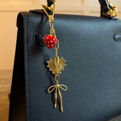 All The Sweetness Bag Charm, Cute & Playful Accessory to Jazz Up Your Handbag, Perfect Gift for Trendsetters Keychains