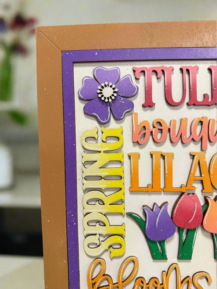 All Things Flower Sign | Charming Home Decor, Floral Wall Art, Decorative Signage, Unique Gifts, Indoor & Outdoor Decor - Nifty Decor & More
