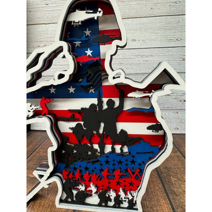 American Army 3D - Nifty Decor & More