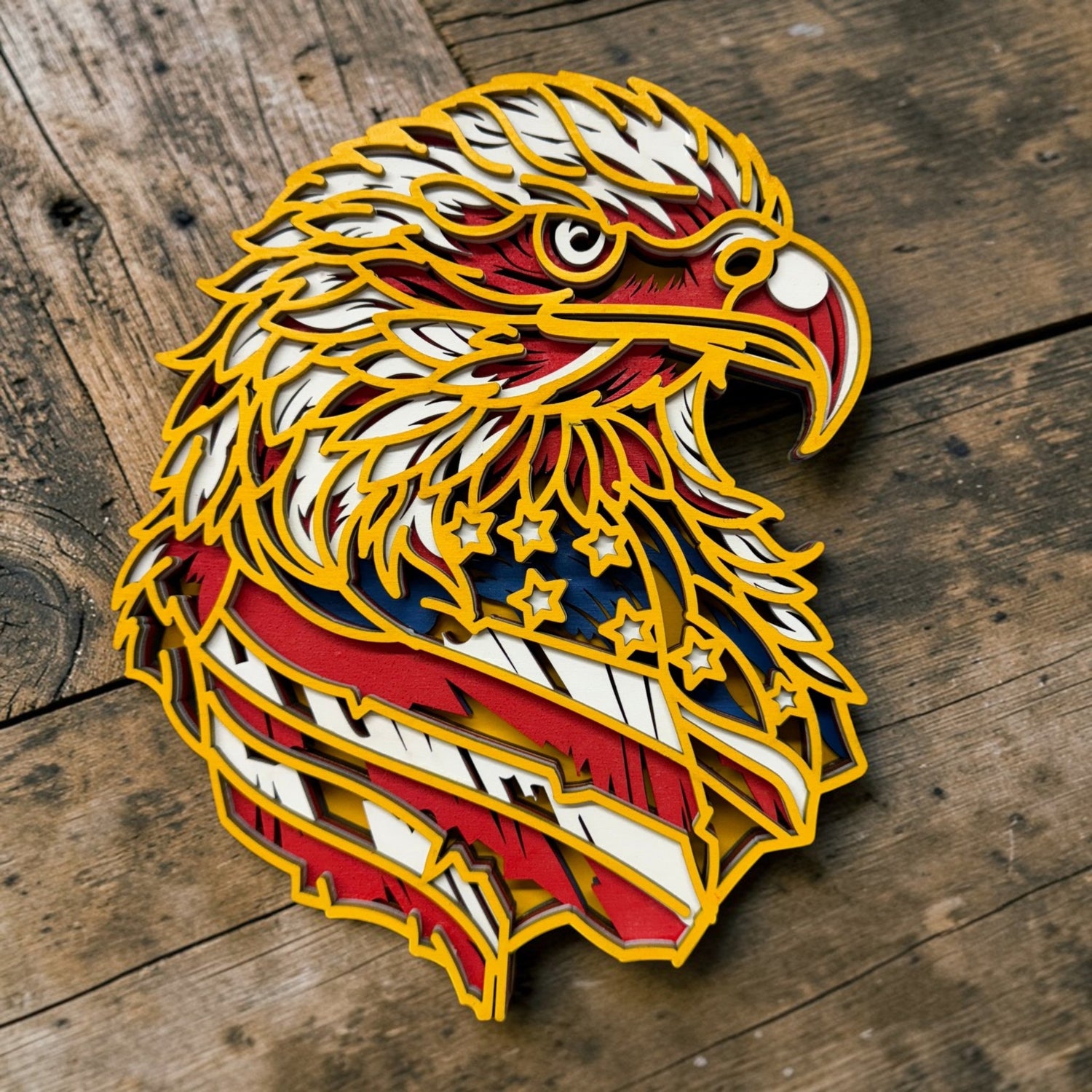 American Eagle 3D Wall Art - Nifty Decor & More
