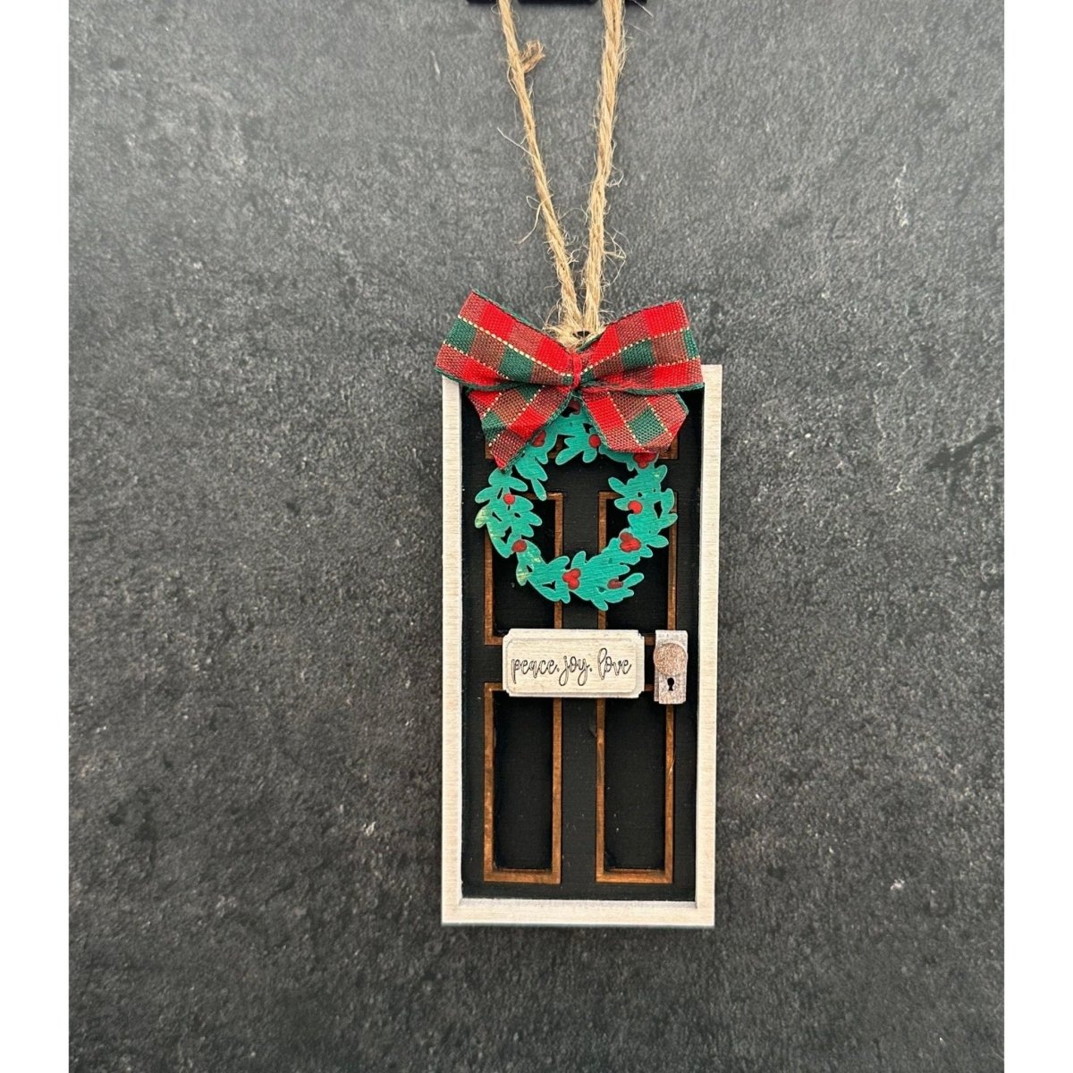 Antique Door Christmas Ornaments by NFR Designs - Nifty Decor & More