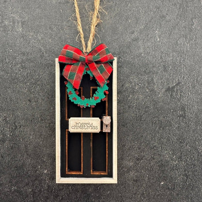 Antique Door Christmas Ornaments by NFR Designs - Nifty Decor & More