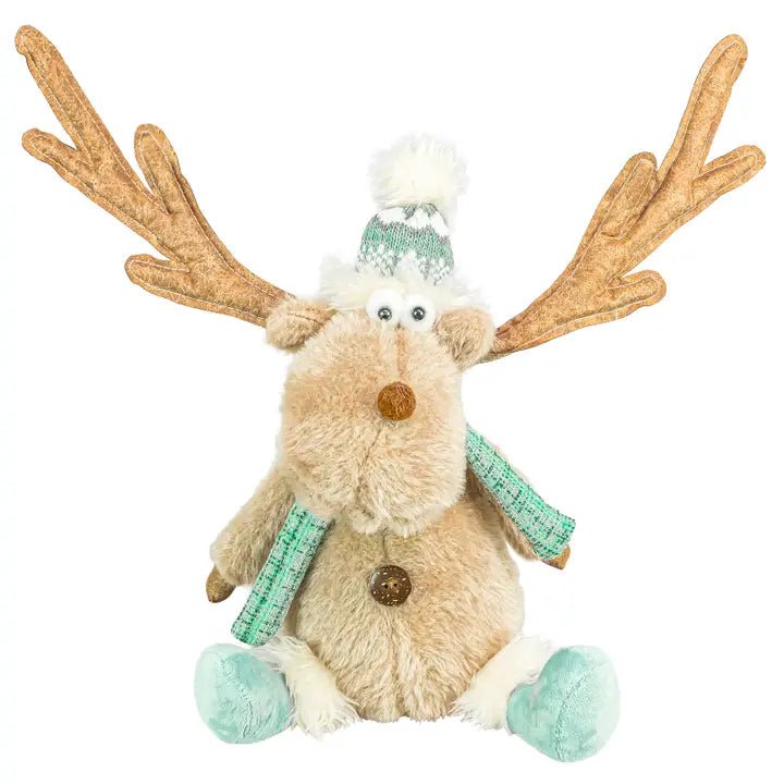 Arctic Chill Christmas Reindeer Sitter - Nifty Decor & More