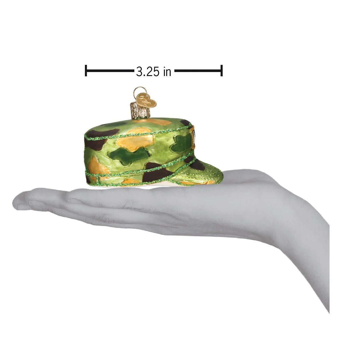 Army Cap Ornament - Nifty Decor & More