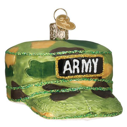 Army Cap Ornament - Nifty Decor & More