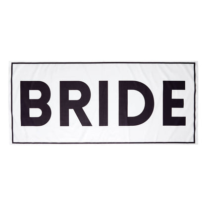 AS - IS - Wifey/Bride Oversized Beach Towel Quick Dry - ALL SALES FINAL - Nifty Decor & More