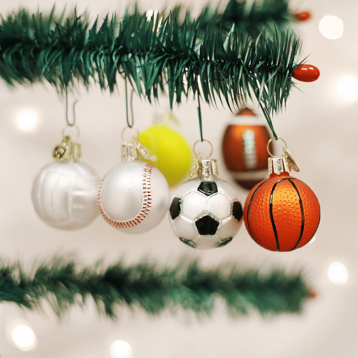 Assorted Mini Sport Balls Ornament