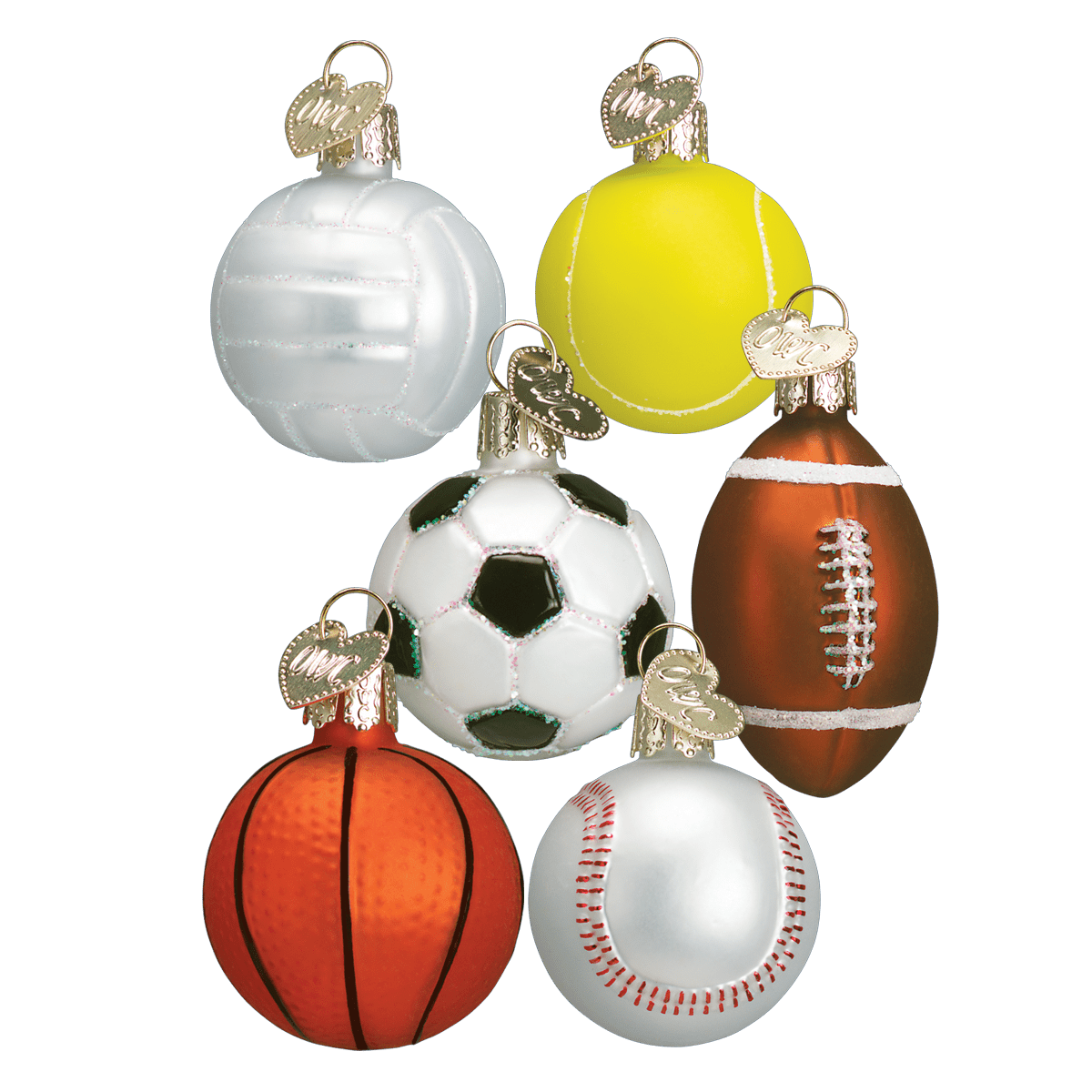 Assorted Mini Sport Balls Ornament - Nifty Decor & More
