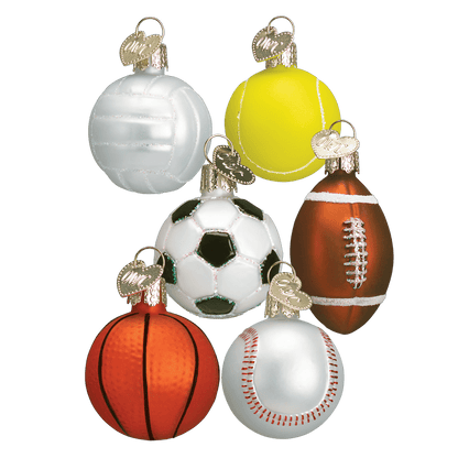 Assorted Mini Sport Balls Ornament - Nifty Decor & More