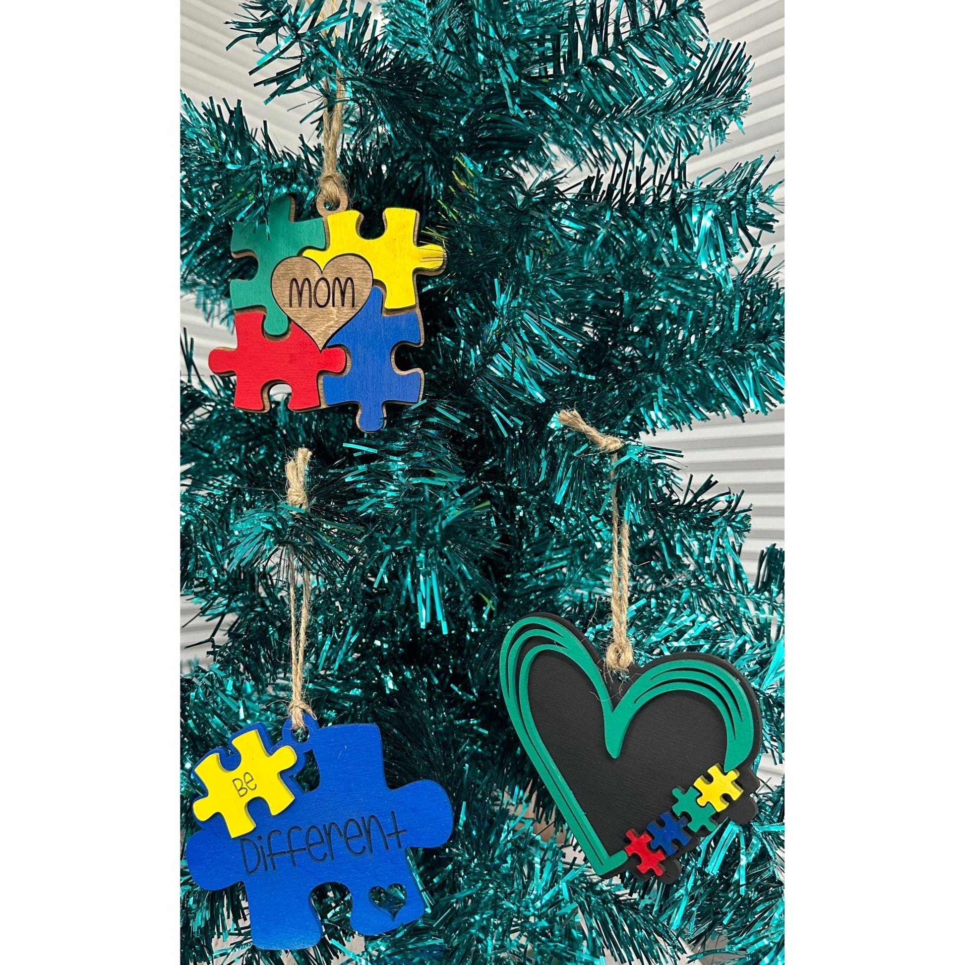 Autism Awareness Ornaments - Nifty Decor & More