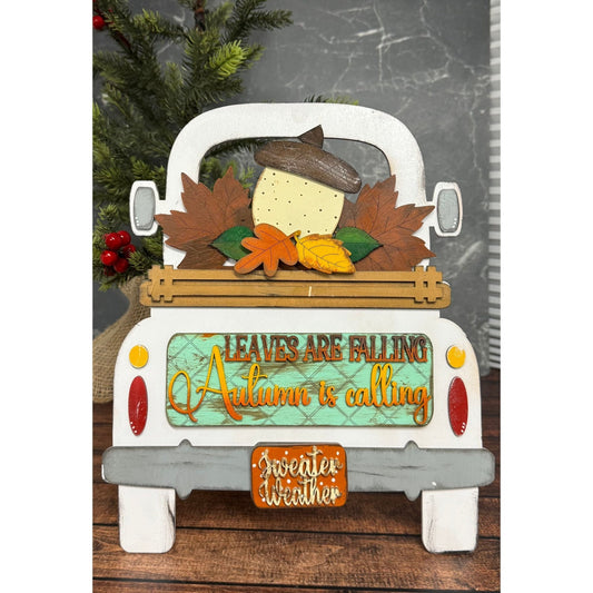 Autumn is Calling Truck Interchangeable Add On with Truck