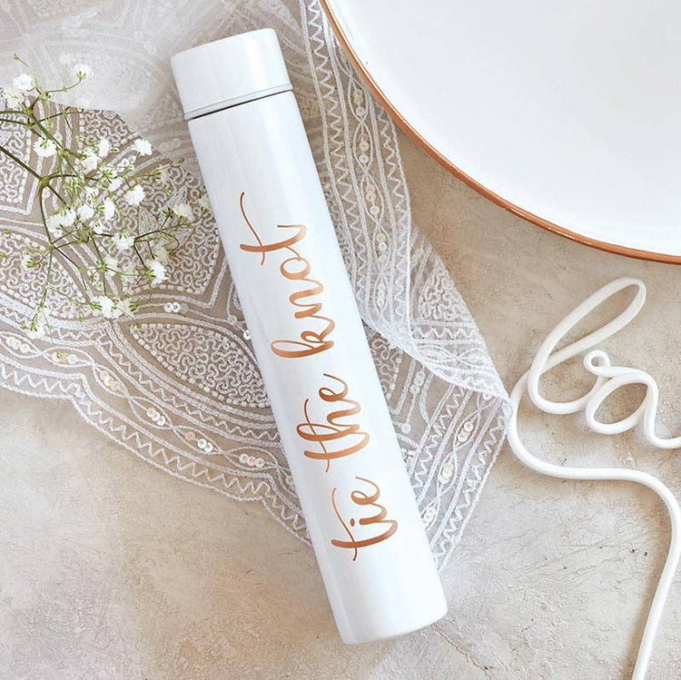 Tie The Knot Flask Bottle Tumblers
