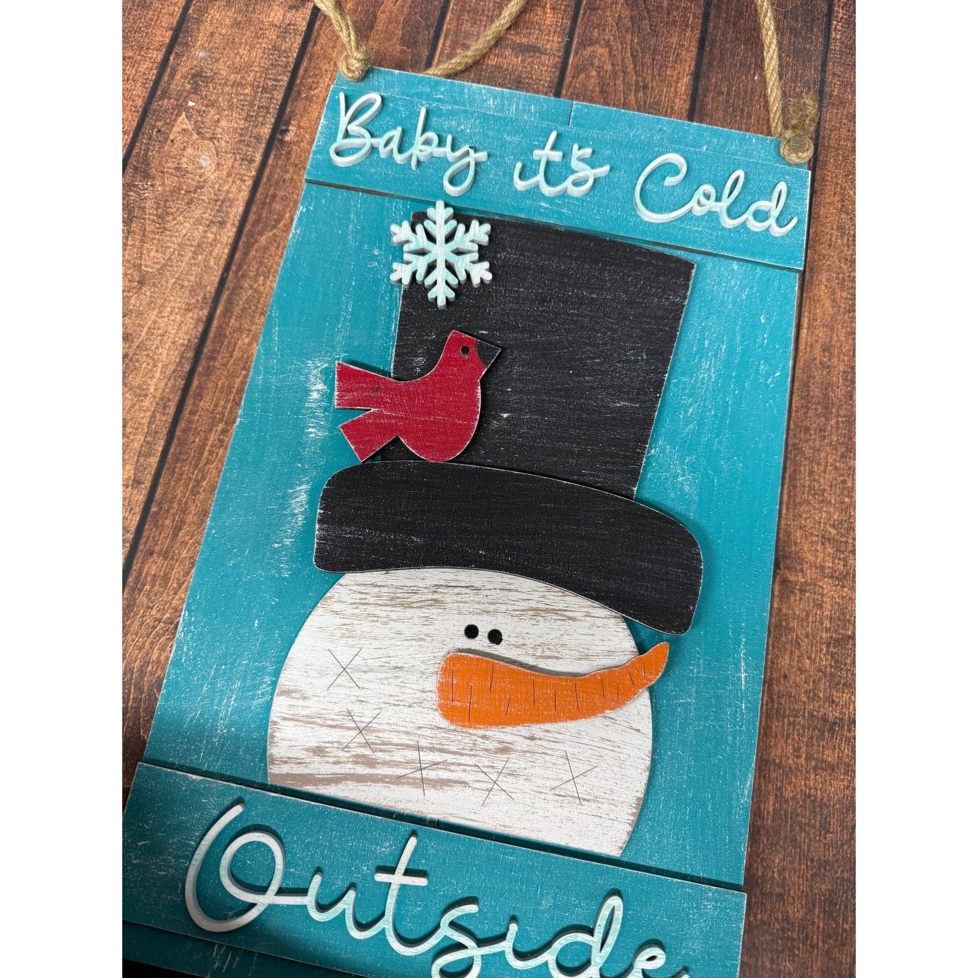 Baby it’s Cold Door Hanger - Nifty Decor & More