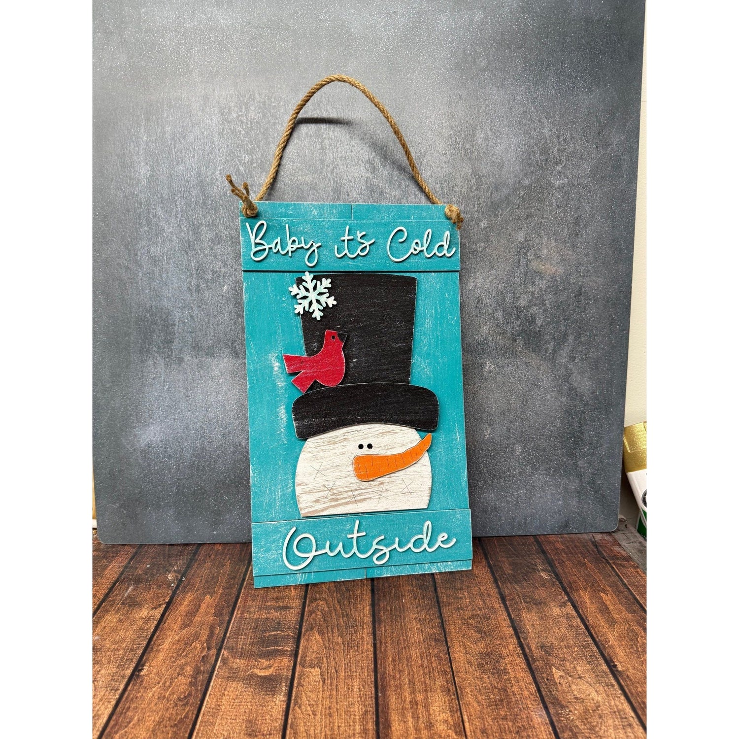 Baby it’s Cold Door Hanger - Nifty Decor & More