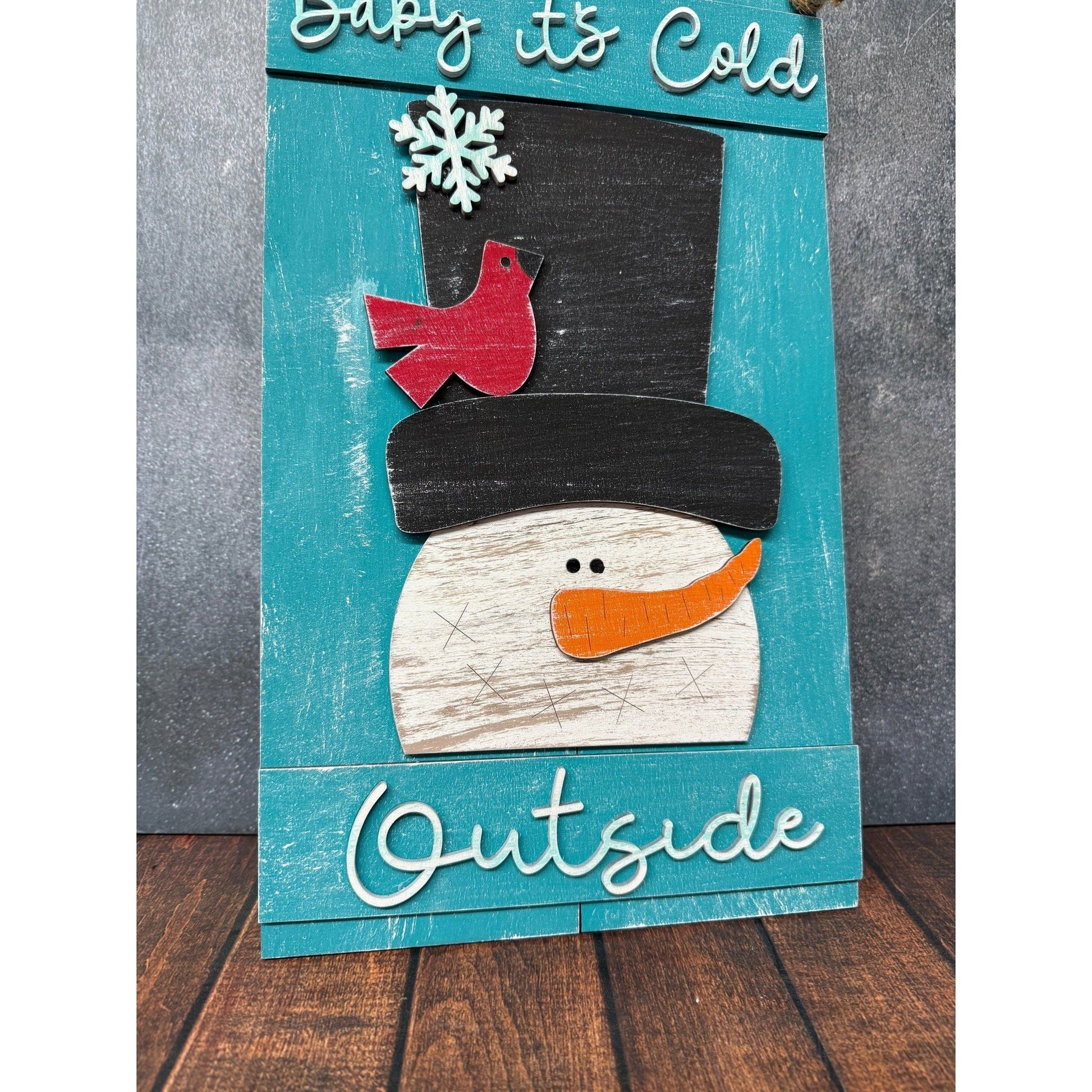 Baby it’s Cold Door Hanger - Nifty Decor & More