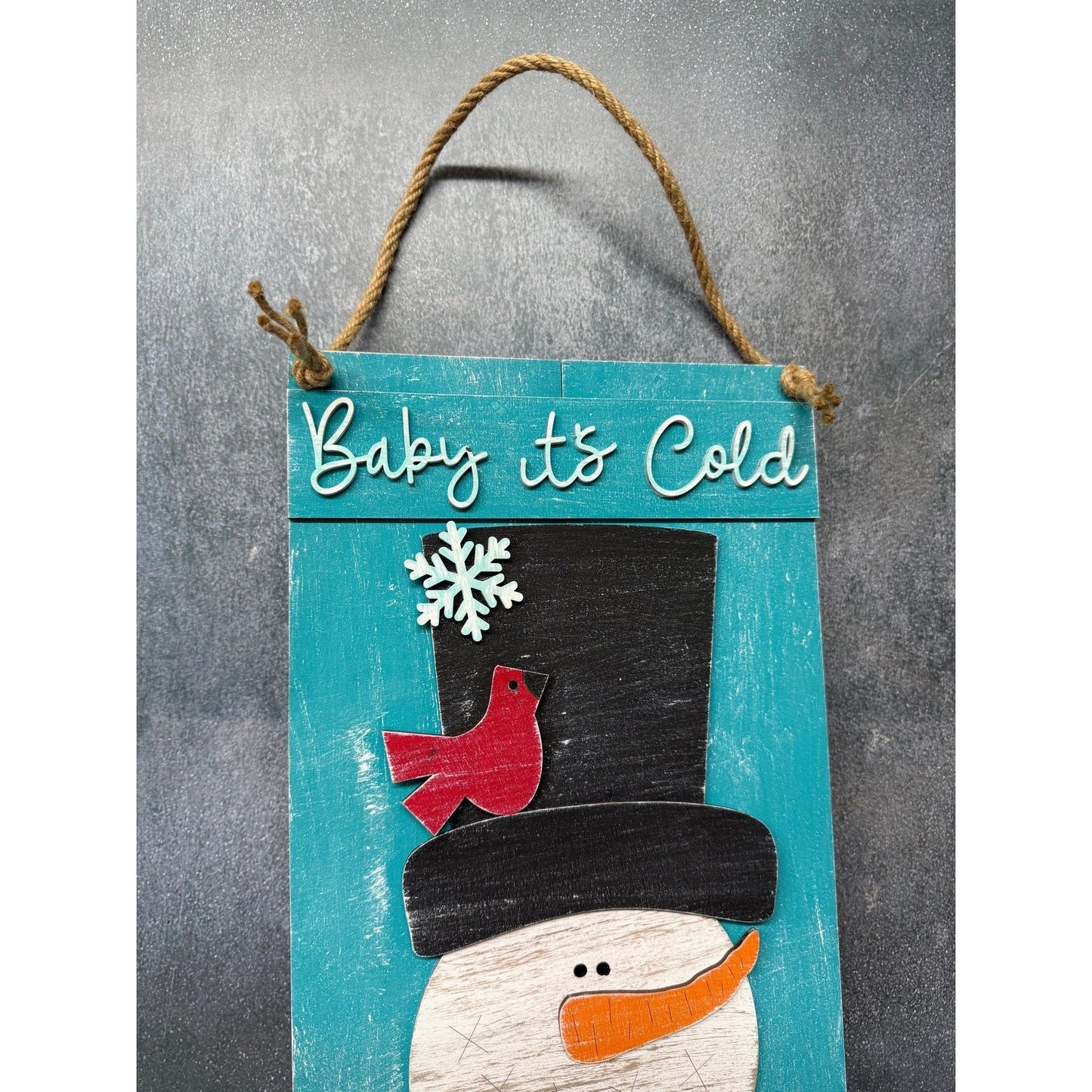 Baby it’s Cold Door Hanger - Nifty Decor & More
