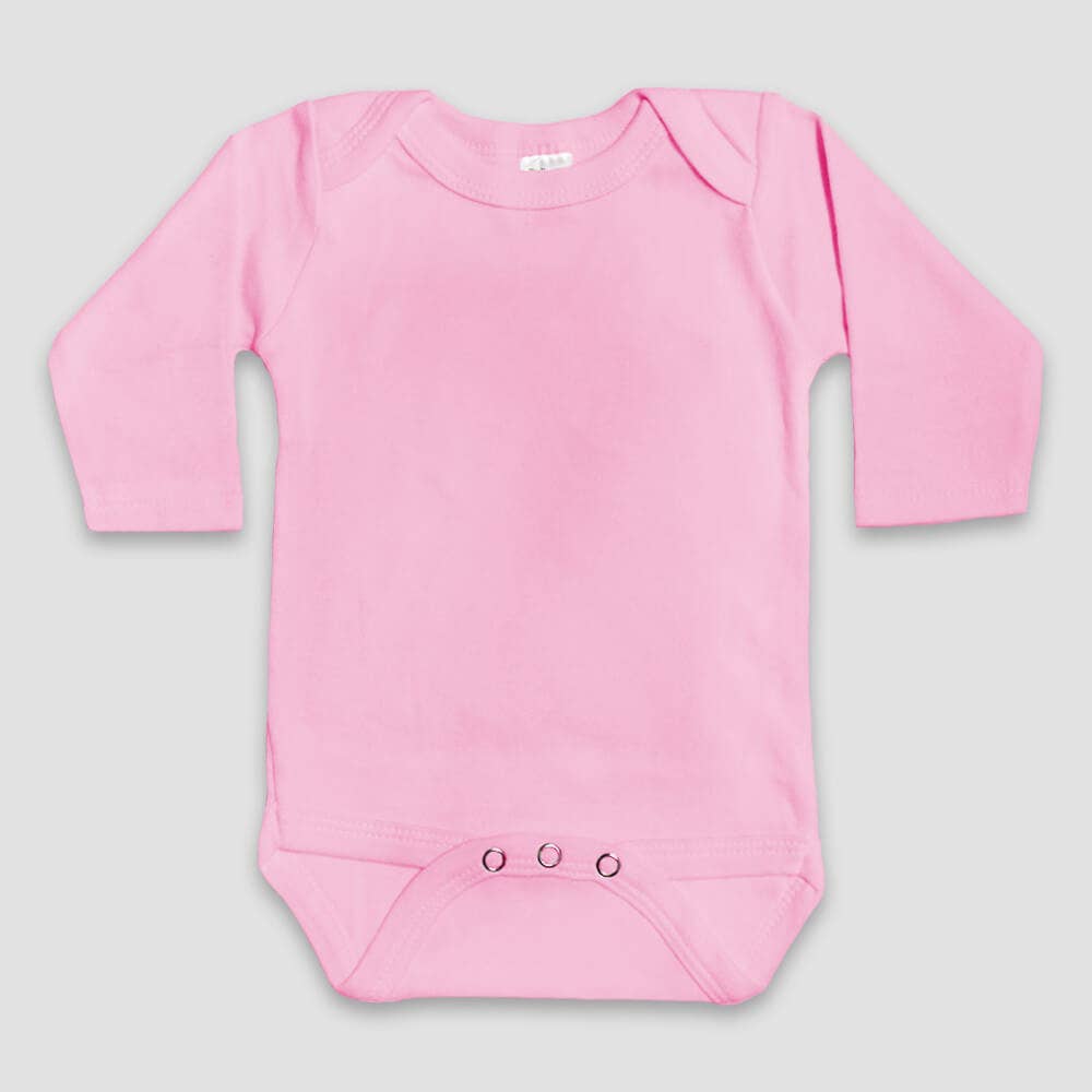 Baby Long Sleeve Bodysuit Blanks Infant Embroidery DIY - Nifty Decor & More