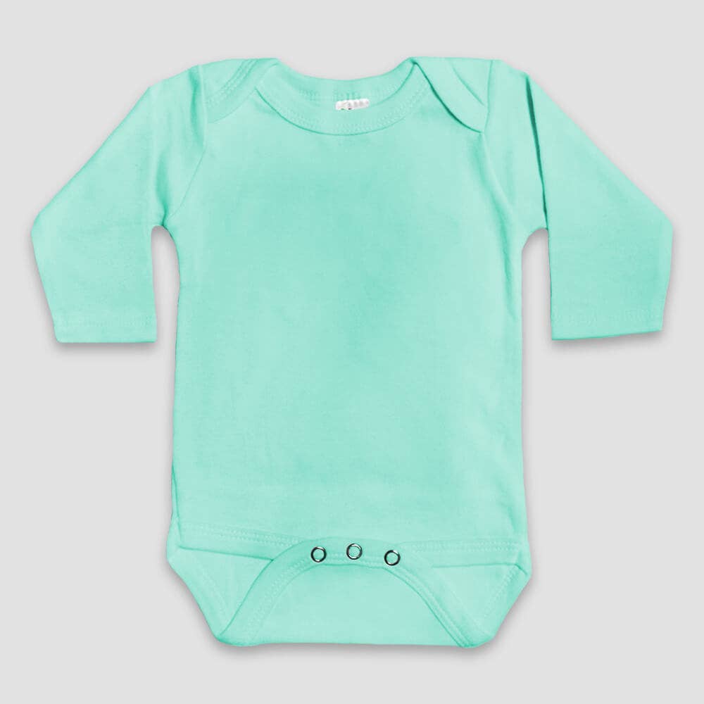 Baby Long Sleeve Bodysuit Blanks Infant Embroidery DIY - Nifty Decor & More