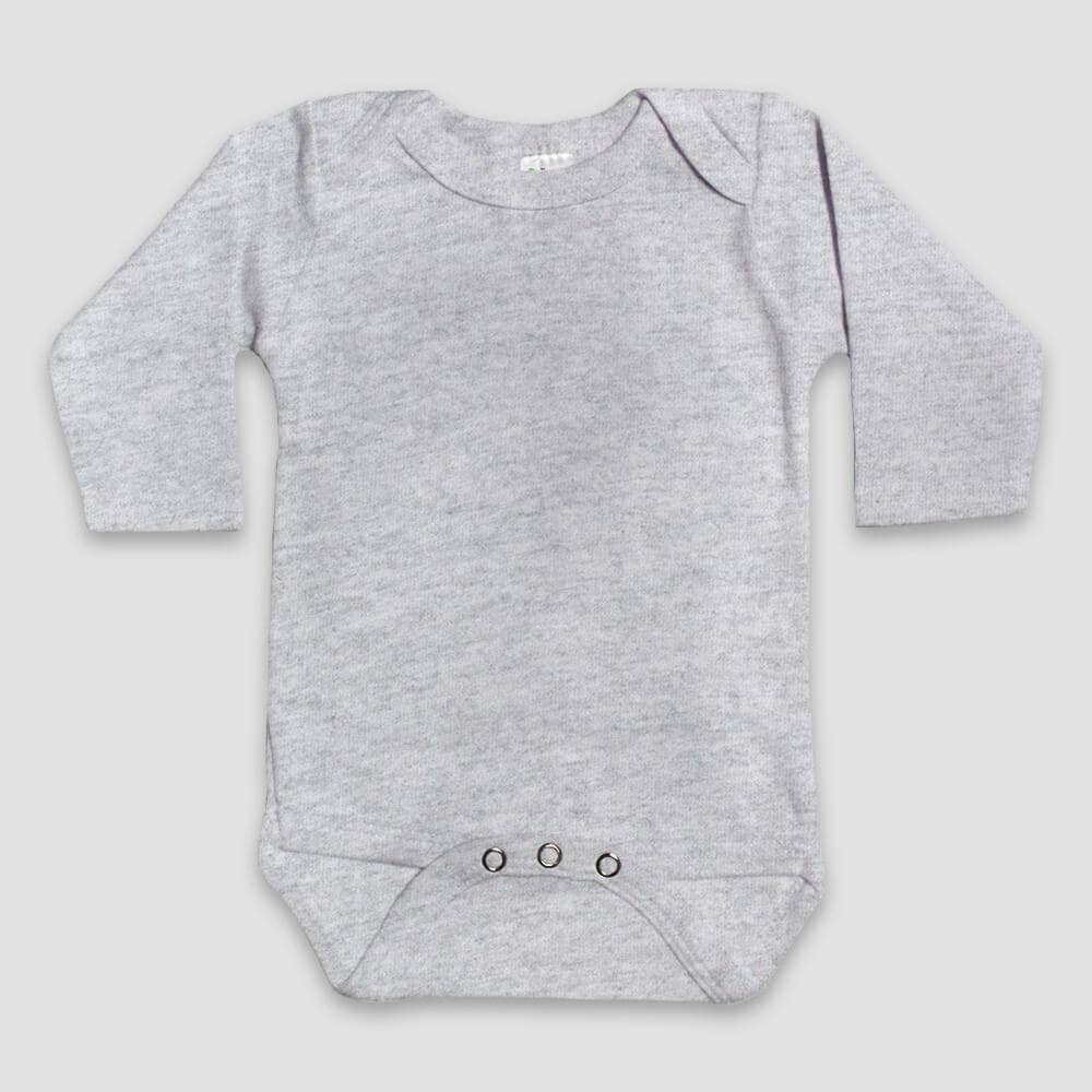 Baby Long Sleeve Bodysuit Blanks Infant Embroidery DIY - Nifty Decor & More