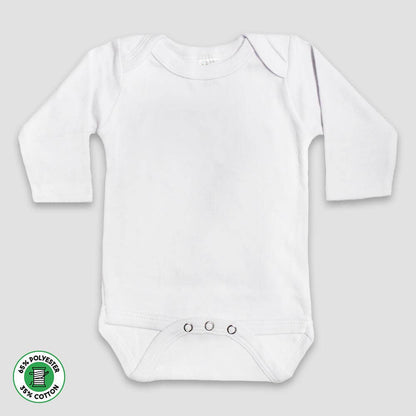 Baby Long Sleeve Bodysuit Blanks Infant Embroidery DIY - Nifty Decor & More