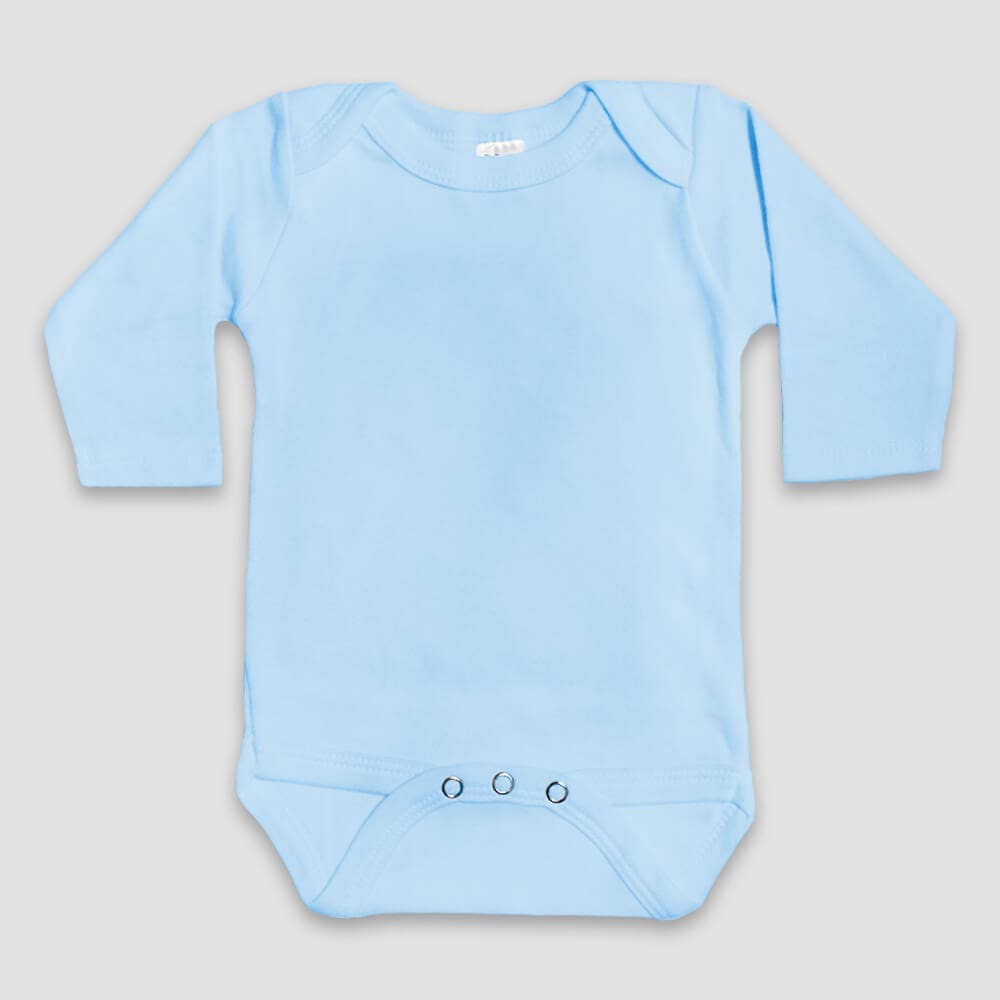 Baby Long Sleeve Bodysuit Blanks Infant Embroidery DIY - Nifty Decor & More