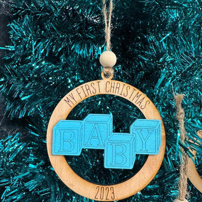 Baby’s First Christmas Keepsake Ornaments by NFR Designs - Nifty Decor & More