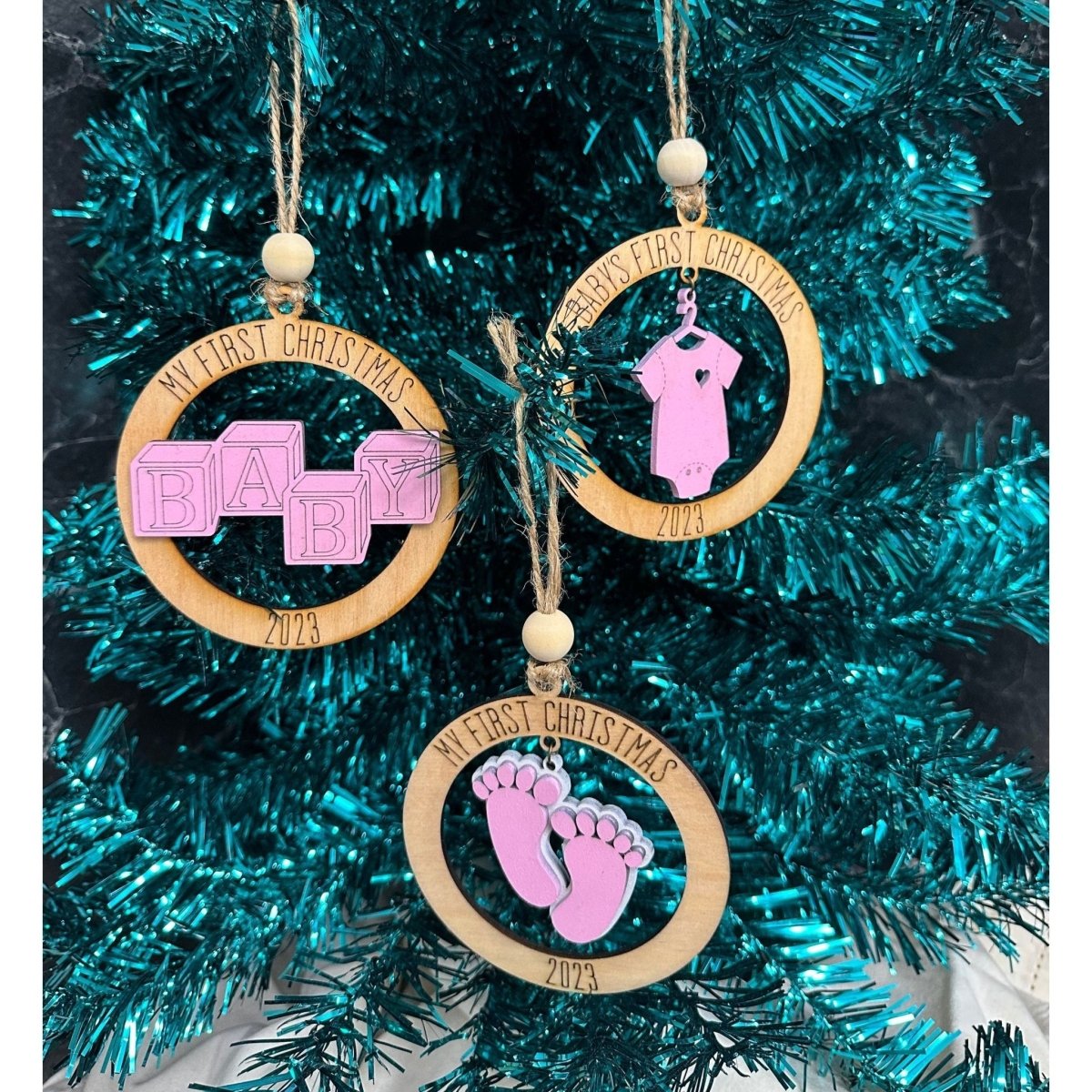 Baby’s First Christmas Keepsake Ornaments by NFR Designs - Nifty Decor & More