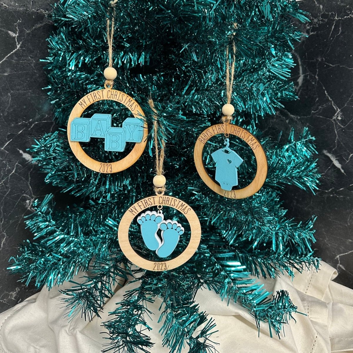 Baby’s First Christmas Keepsake Ornaments by NFR Designs - Nifty Decor & More