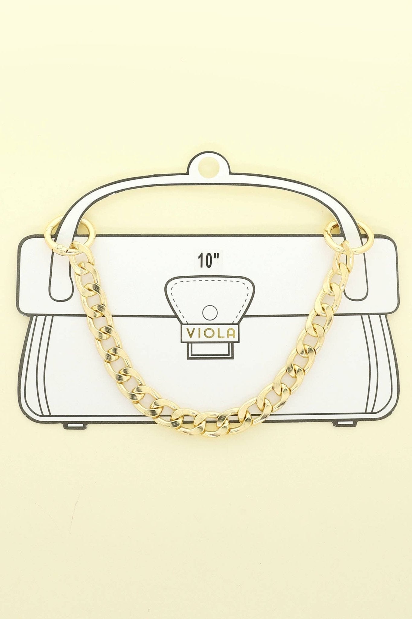 Bag Chain with Round Snap Hook Clasps - Nifty Decor & More