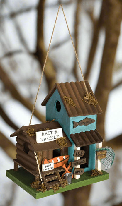 Bait & Tackle Birdhouse - Nifty Decor & More