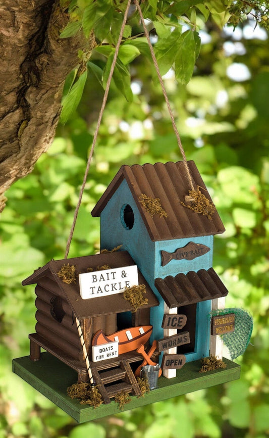Bait & Tackle Birdhouse - Nifty Decor & More