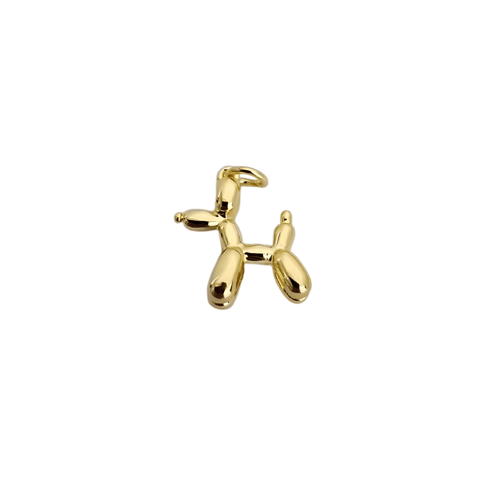 Balloon Dog Charm, Cute Playful Add - On for Bracelet or Necklace, Perfect Gift for Dog Lovers & Trendsetters - Nifty Decor & More