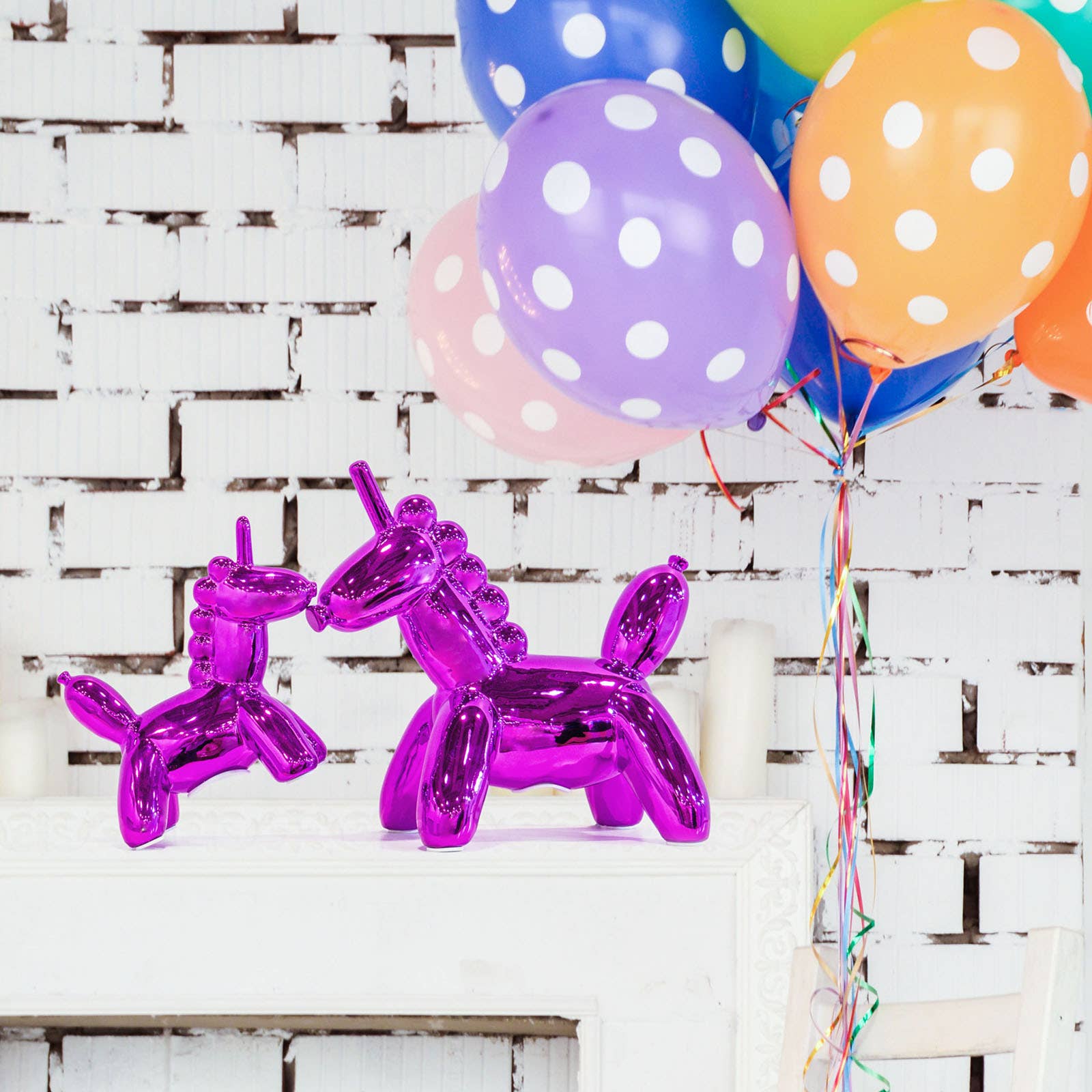 Balloon Piggy Bank - Baby Unicorn