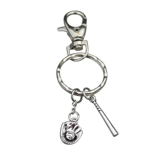 Baseball Bat & Glove Bag Charm - Nifty Decor & More