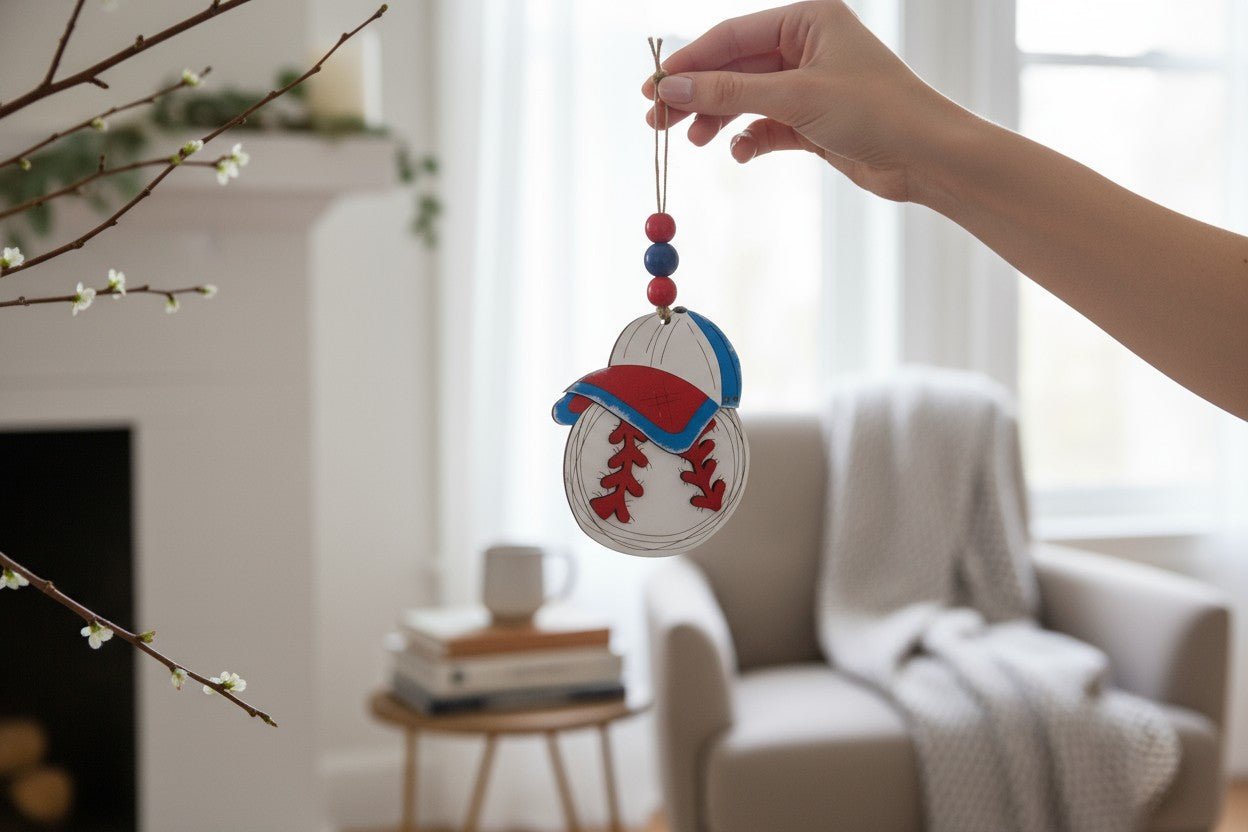 Baseball Christmas Ornament - Nifty Decor & More